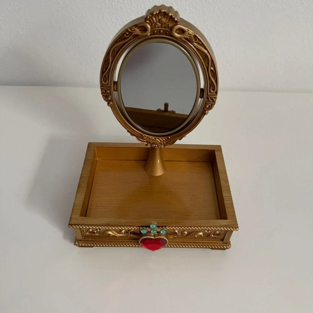 Disney Villains Evil Queen Light Up Mirror Vanity Tray Limited Edition NWT